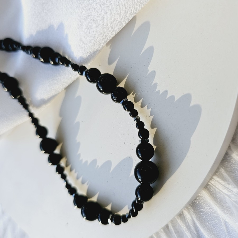 Vėrinys "Black silver"