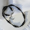 Vėrinys "Black silver"