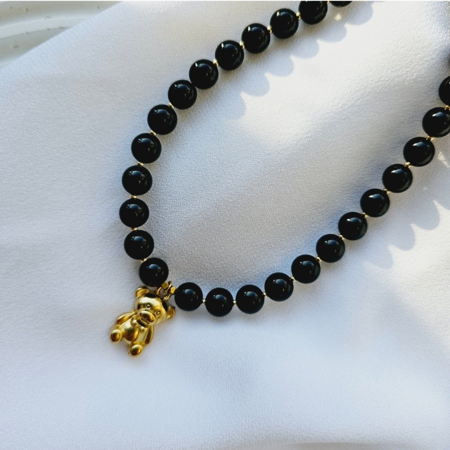 Vėrinys "Gold teddy"
